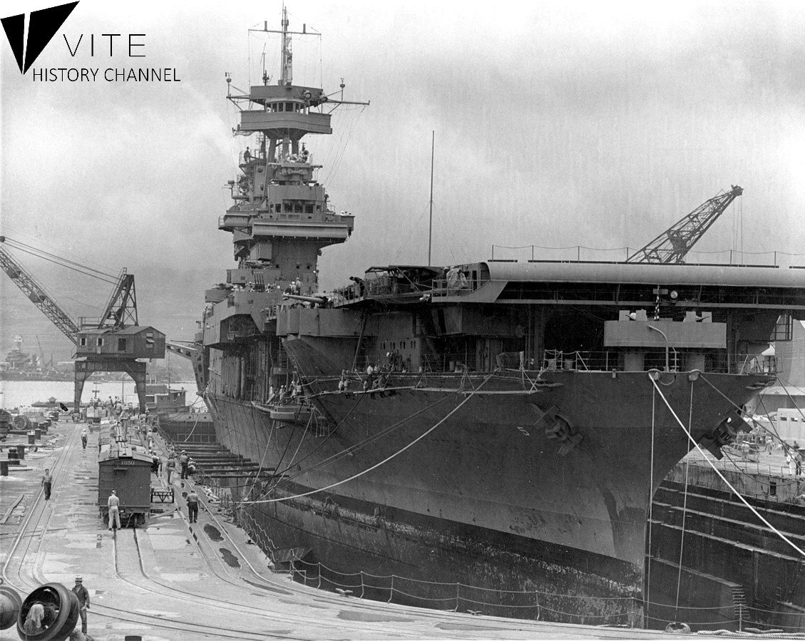 USS Yorktown at Pearl Harbor days before the battle.jpg